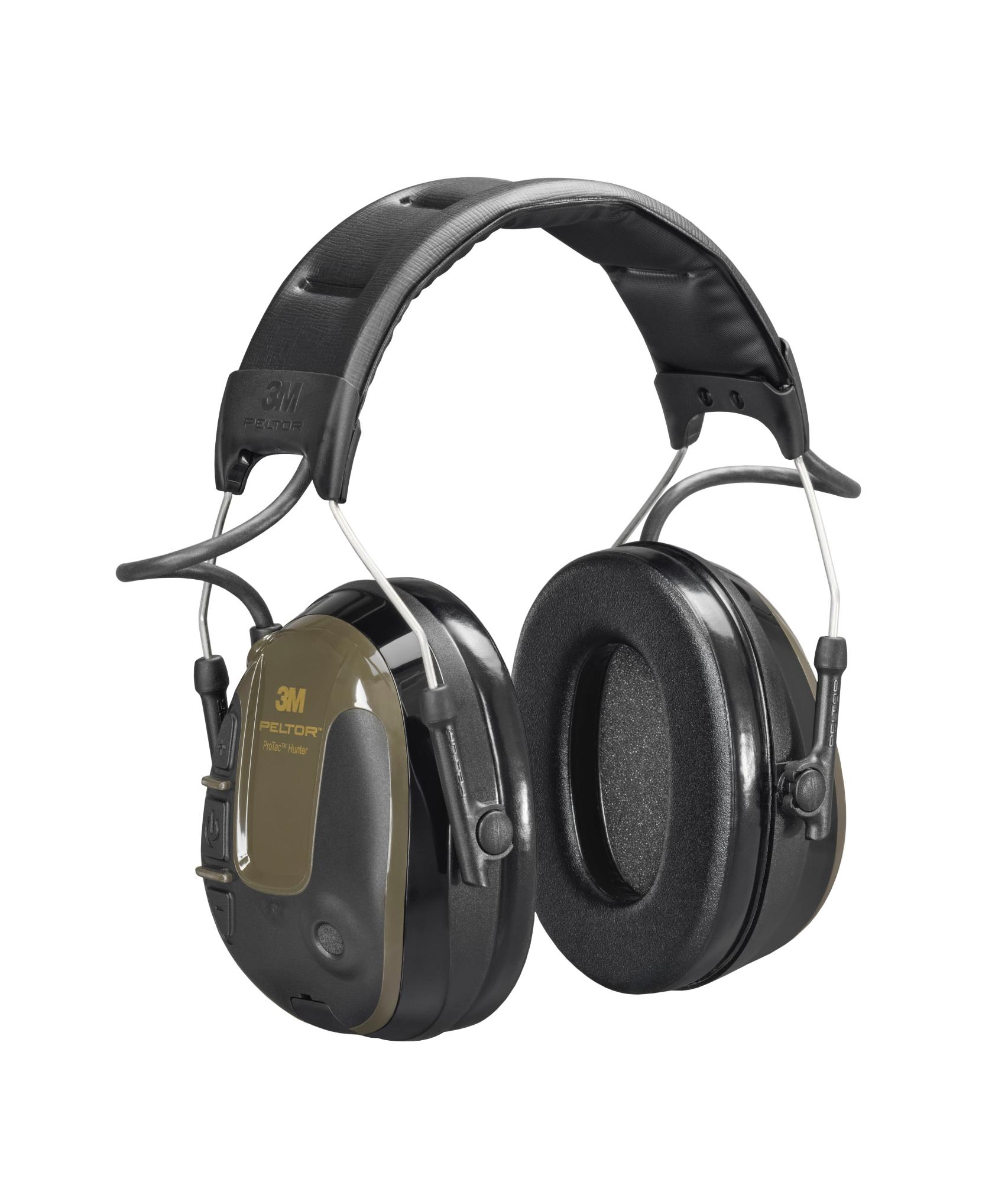 3M PELTOR ProTac Hunter Headset, hlavová páska, zelená, 1/EACH